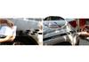 2x Racing Car Fender Hash Stripe Decal Sticker Black for Ford Mustang 2015-18