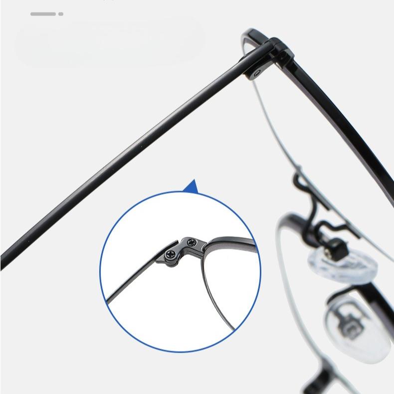 High End Multifocal Dual Beam Reading Glasses Photochromic 1 0~4 0 Anti Blue Light Presbyopia Glasses Color Changing