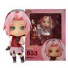 10CM Anime Naruto Shippuuden Kyuubi Haruno Sakura Model (#872) Action Figure Figure Sasuke Toy Gift Collection Doll Kakashi Premium Quality