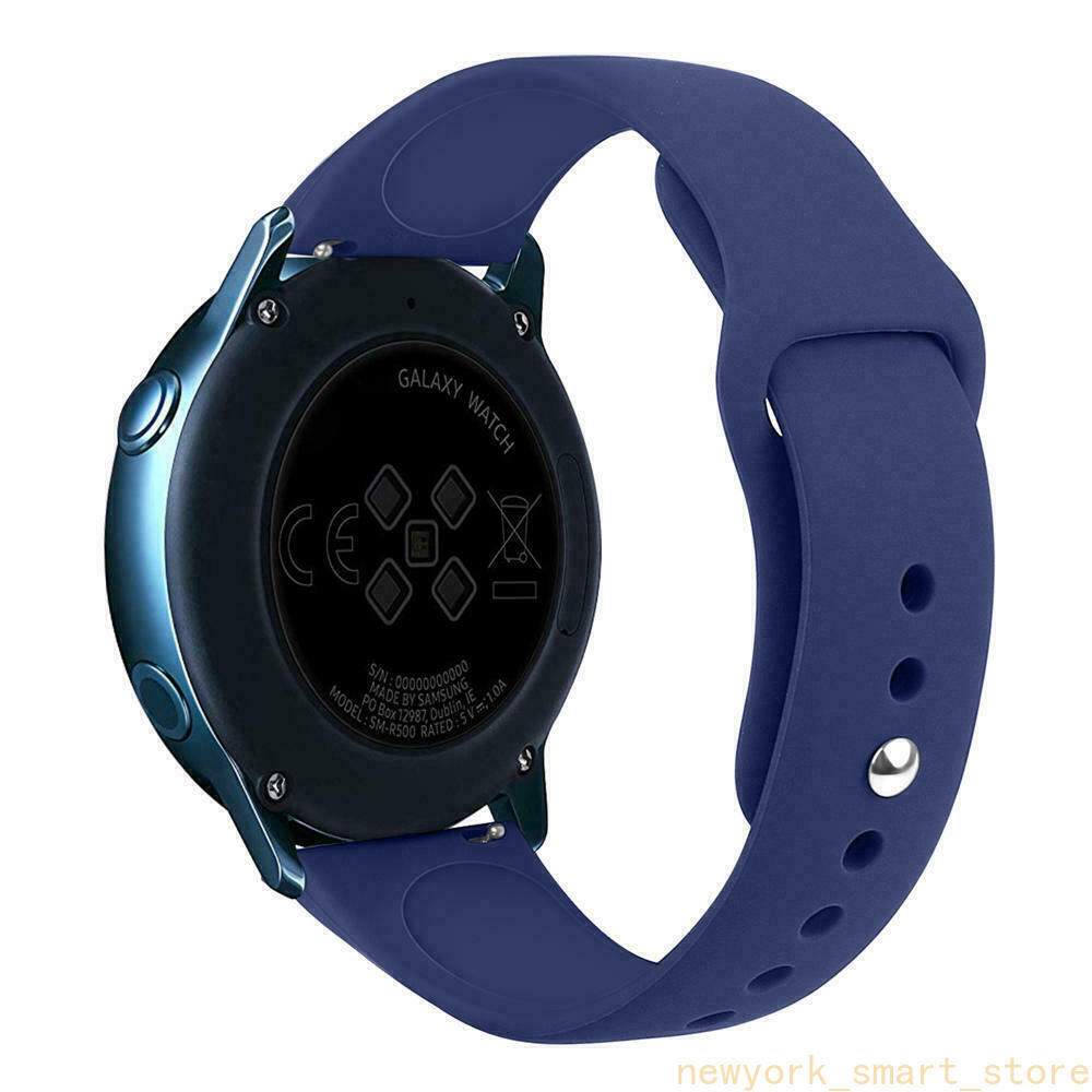 США Для Samsung Galaxy Watch Active 2 40 42 44 мм Ремешок для часов Силиконовый Спортивный Ремешок For Galaxy Watch Active 2 40/44mm