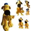 Soft And Cozy Yellow Collie Plush Toy For Kids Perfect Companion For Sleep And Play 25cm/35cm