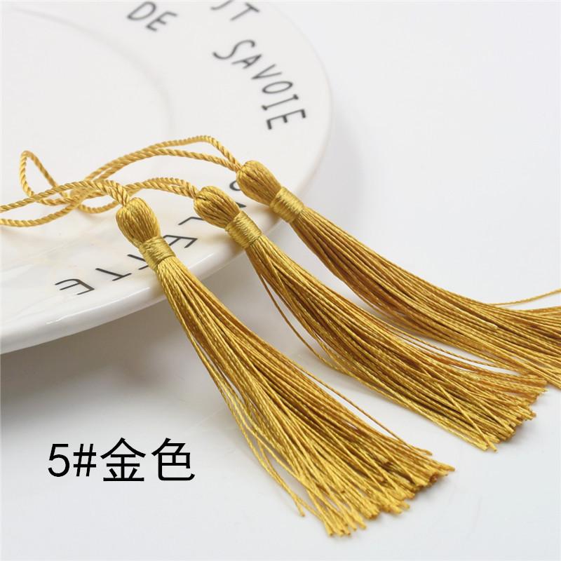 Vertical And Supple Chinese Knot Fringe Accessories Small Hanging Spike 13Cm Bookmark Suizi Clothing Sugar Box Tassel