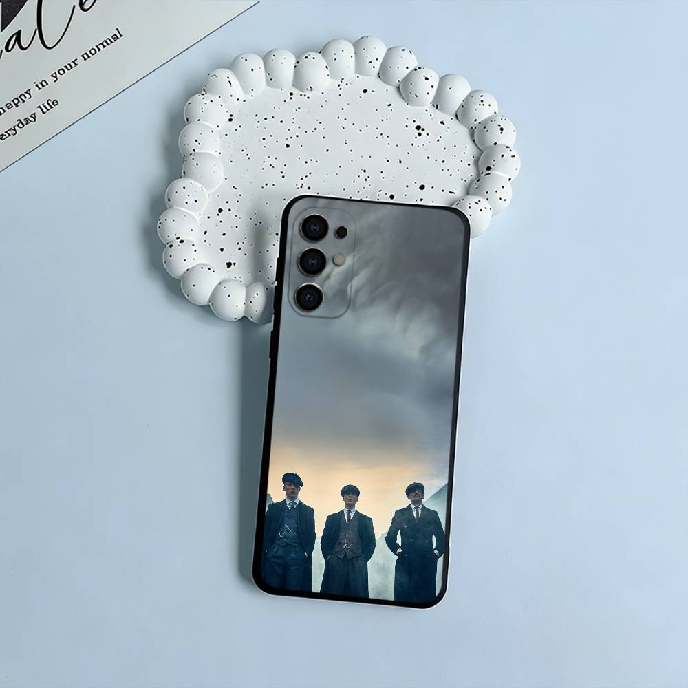 P-Peaky-B- Blinders-movie Black Soft Silicone Phone Case for Samsung S25, S24, S21, S22, S23, S30, Ultra, S20, Plus, FE, Lite