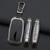 Interior Mouldings Car Key Cover Remote Case For Hyundai Genesis G80 2023 2024 2025 G70 G90 G90RS4 GV60 GV80 Zinc Alloy Keychain