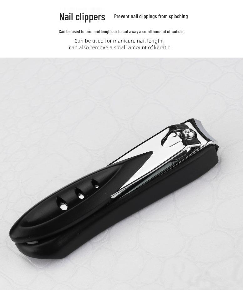 Nail Clippers Set: Small & Large with File - Manicure Tools