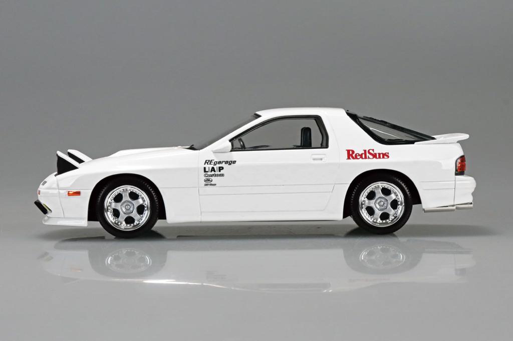 Aoshima Bunka Kyozai Rakupla Snap Kit Initial D FC Scale Plastic Model (AOSHIMA) No. CM-3 Ryosuke's 1/32