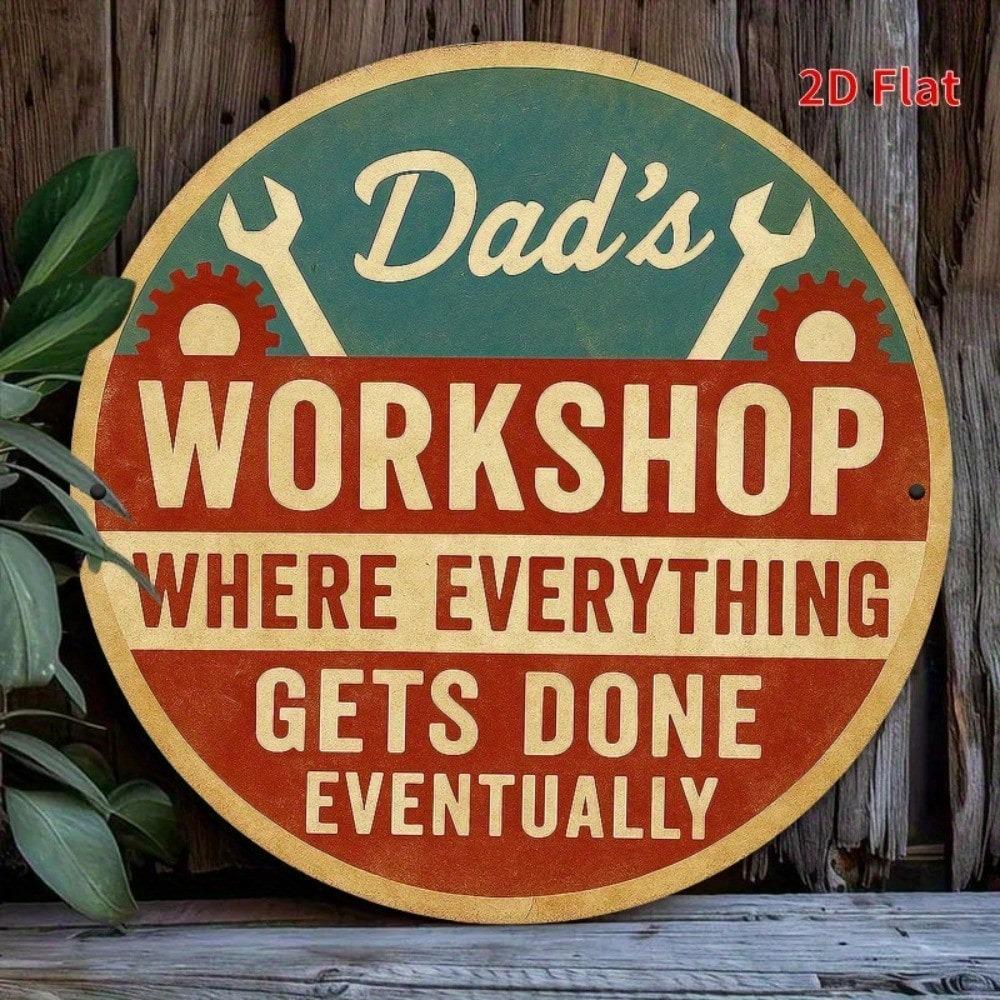 1pc Funny Metal Tin Sign Vintage Wall Decor Gift for Home Bar Cafe Garage