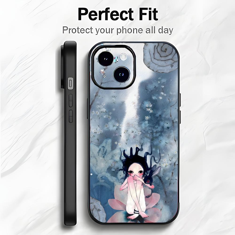 

Creative Cute Japanese Art A-Aya Takano Phone Case Phone Case Soft Packaging Lightweight For iPhone17 16 15 14 13ProMax iphone17air