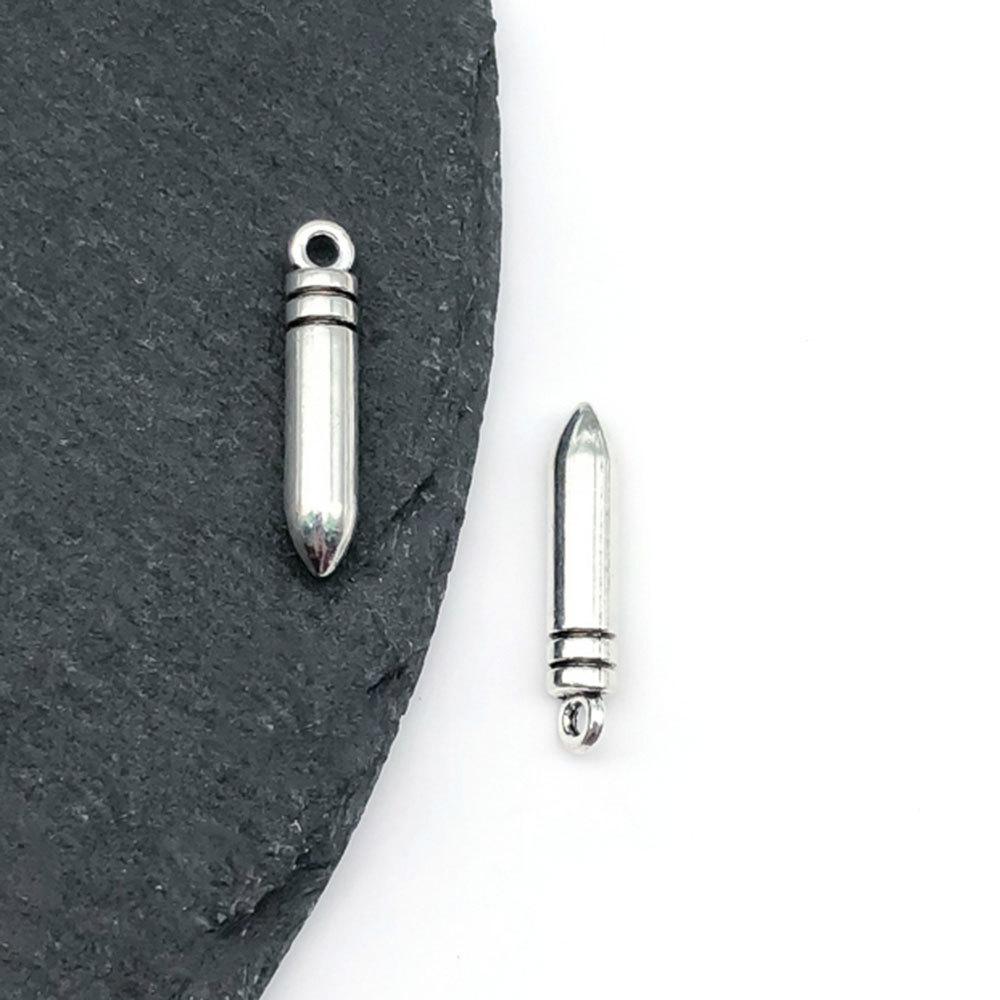 

Комплект для самостоятельного изготовления ожерелья/браслета в виде серебряной пули из пистолета