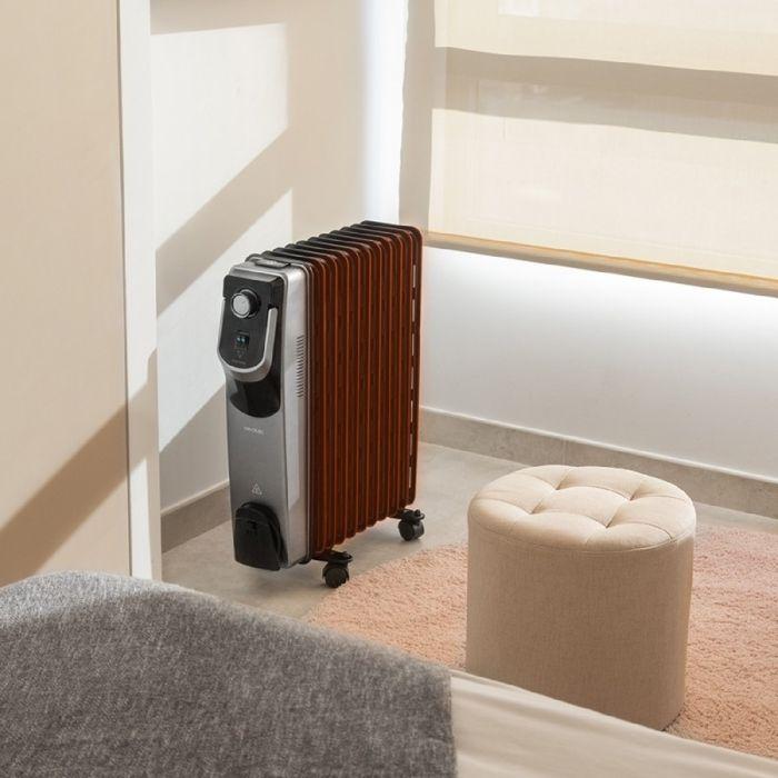 Radiateur Bain d'Huile - Cecotec - ReadyWarm 11000 - 2500 W - 11 Éléments - Thermostat Ajustable