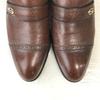 Vintage 90s Made In Japan Hope Deluxe Pebbled Leather Loafer Moccasin Dress Shoes Size 24.0EE Brown(USED)
