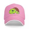 Chonky Lazy Turtle Baseball Cap Beach Hat Sun Cap Hat Unisex For The Sun Beach Unisexs Hats Womens