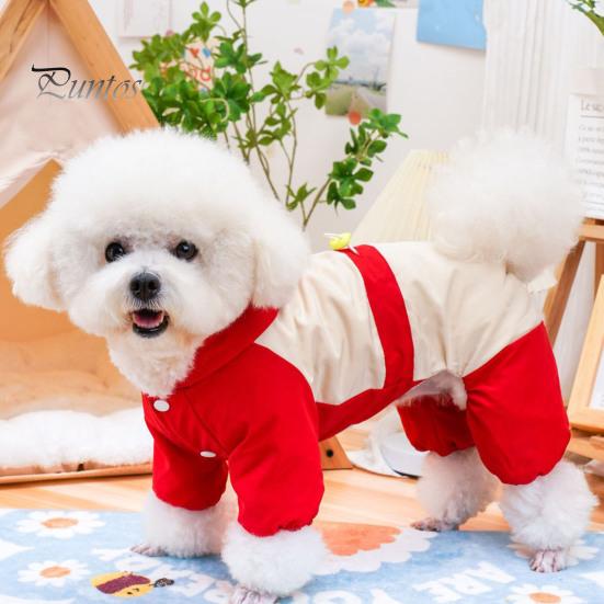 Cappotto invernale per animali domestici, antivento, caldo, tuta termica per animali domestici, vestiti per cani di piccola taglia, abbigliamento per cani da compagnia per il freddo
