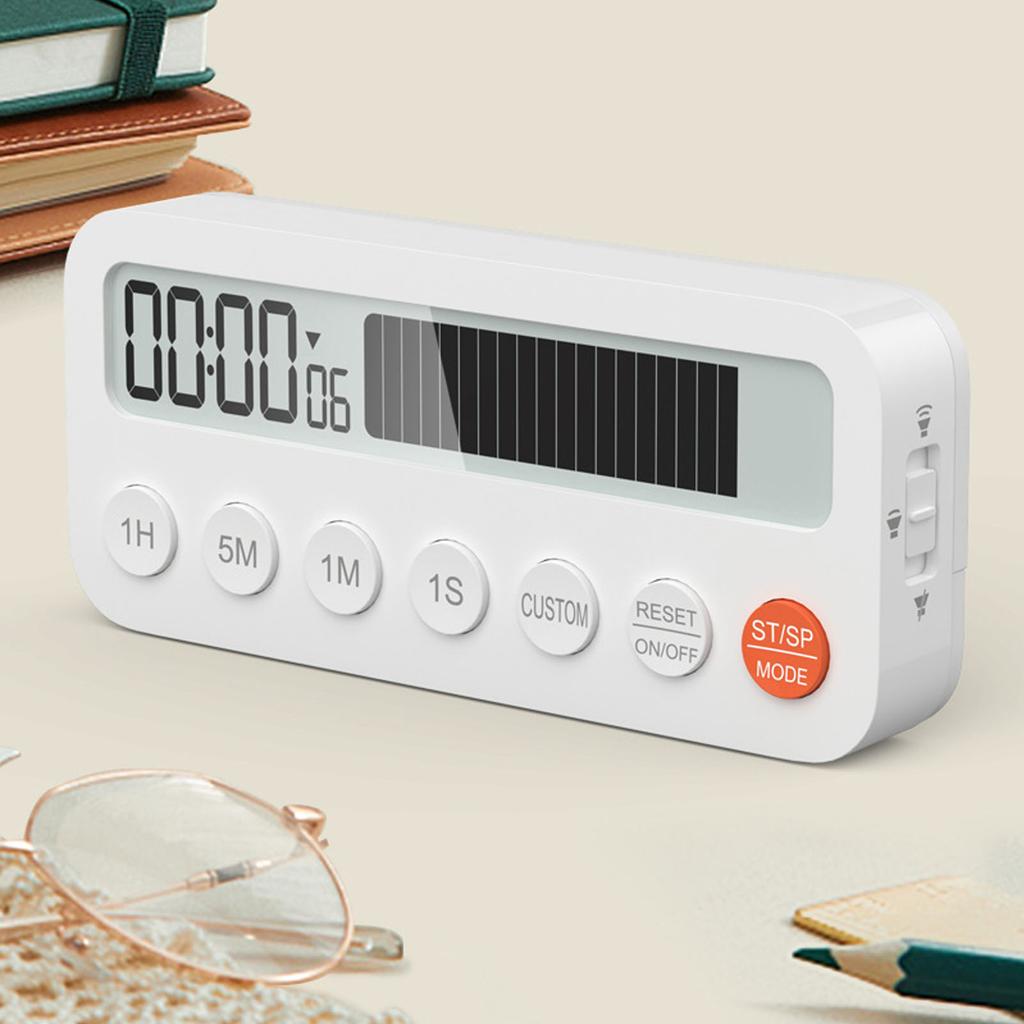 Digital Timer, Large Magnetic Display with Volume Control, Countdown for Cooking, Baking, Classroom Exercise