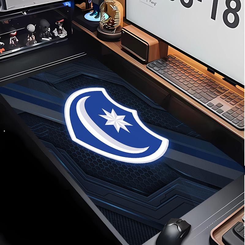 Portsmouth FC Football Pattern Mouse Pad Non?Slip Rubber Base Gaming Mousepad For Desk Office Home