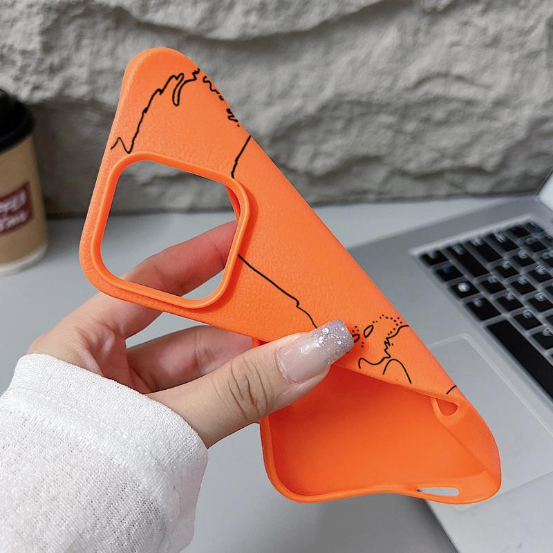 Aircraft Flight Route Case For iPhone 16 Pro Max 15 14 13 12 11 Shockproof Slim Soft Silicone Case Cover