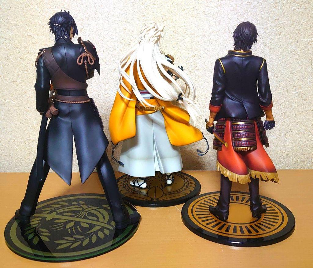 [USED] Max Factory Touken Ranbu ONLINE Okurikara Shokudaikiri Mitsutada Kogitsunemaru