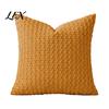 Unique Texture Cushion Cover Solid Color Bubble Pillow Cover, Soft Breathable Throw Case, Modern Minimalist Home Bedroom Pillowcase Decor, Farmhouse
