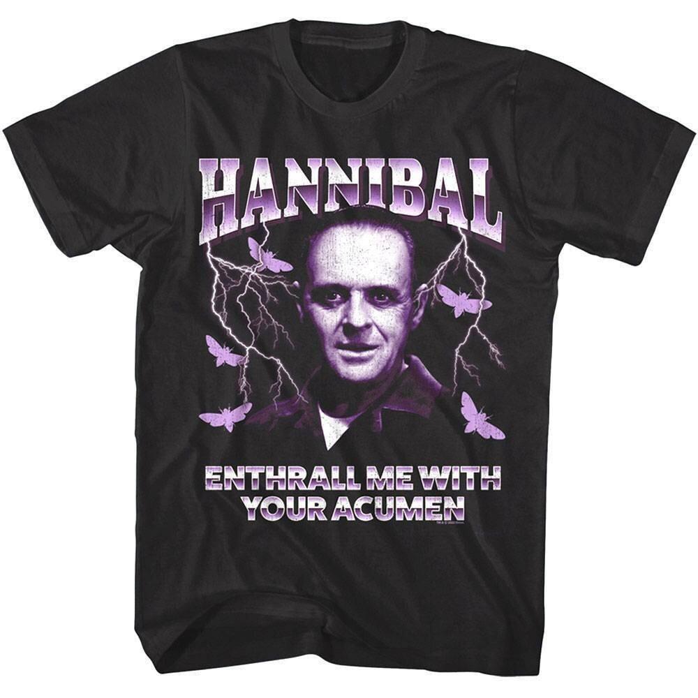 Silence of the Lambs Enthrall Me with your Acumen Men T Shirt XL