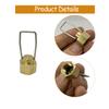 Outdoor Camping Stove Cap Gas Accessories Flat Gas Tank Anti-leak Plug Liquefied Gas Connection-Line Blocking Cap Gas Tank Cap