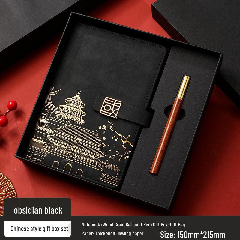 Palace Museum National Trend A5 Notebook Gift Set with Custom Logo