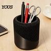 Stationery Holder Pen for Desk, 3D Printed Minimalist Pencil Stationary Brush Storage Cup, Desktop Makeup Office Vanity