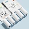 5pcs Thermal Camera Paper Kids Camera Thermal Paper Color and Black and White Thermal Paper Kids Rolling Paper Printers Supplies