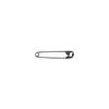 Safety Pin 28 Mm 0.80 Mm Silvery Box 50g 135 Pieces