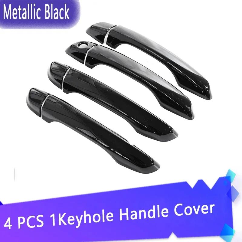 Car Door Handle Covers For Peugeot 208 MK2 P21 2020~2025 Scratch Proof Chromium Styling Stickers Exterior Parts Auto Accessories