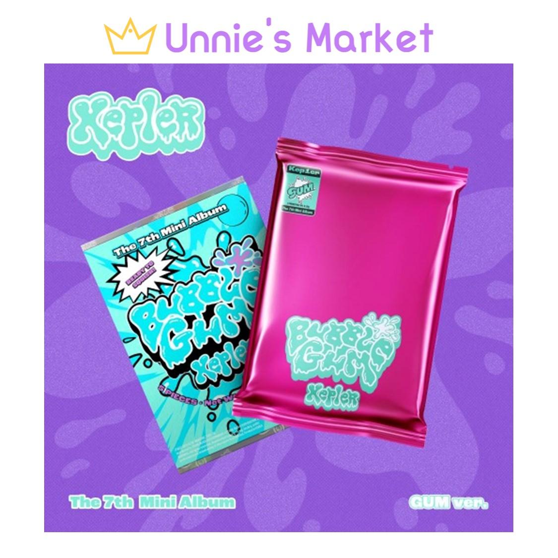 

Kep1er [BUBBLE GUM] (версия BUBBLE, версия GUM) / Седьмой мини-альбом Random 1EA