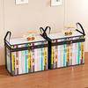 1/2pcs Storage Bag Dust-Proof Toy&Book Large Capacity PVC Multifunctional Storage Box Portable with Handle Foldable