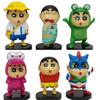 Crayon Pvc Shinchan Character Toy Model Set Ornament For Desk And Decor Room