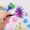 Children Drawing Sponge Brush Toys Art Craft Halloween Drawing Graffiti Tools Teaching Incentive Supplies Roller Seal Stamp TMZ