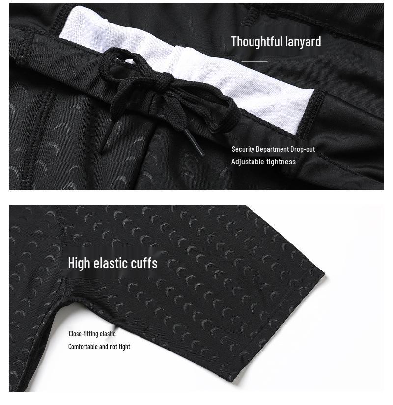 Men's High-End Quick-Dry Sharkskin Swim Trunks