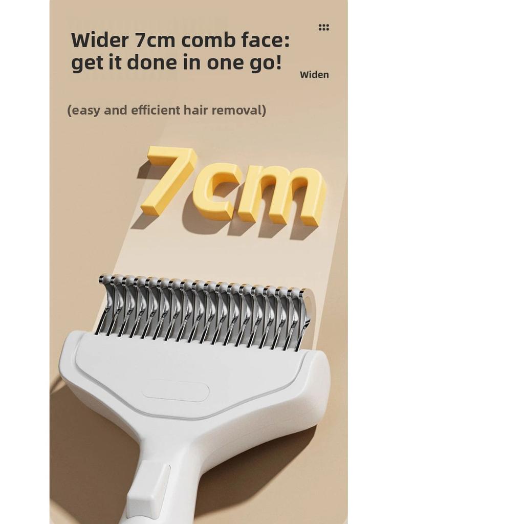 Pet Hair Remover Comb Cat Special Deshedding Brush Stainless Steel Dog Grooming Tool