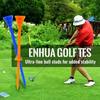 Pack of 10 Golfs Support Tees Golfs Base Golfs Holder Tees Standard Golfs Tees Castles Golfs Tees for Driver Training