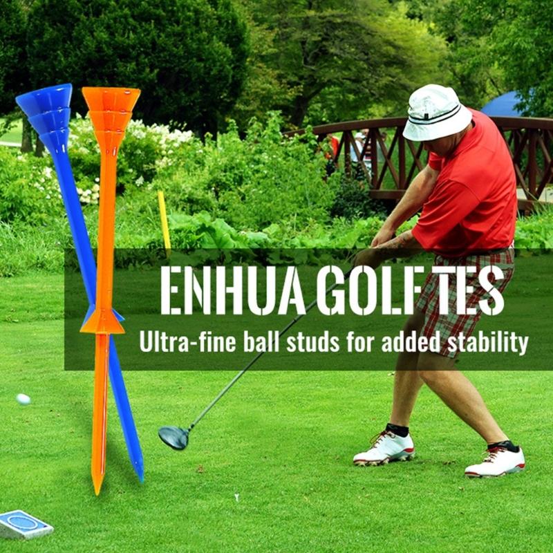 Pack of 10 Golfs Support Tees Golfs Base Golfs Holder Tees Standard Golfs Tees Castles Golfs Tees for Driver Training