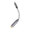 Type C To 4.4mm Headphone Jack Adapter Cable CX31993 Chip Cooperized Silver 384KHz 32bit Type C To 4.4mm Sound Adapter
