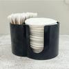 Acrylic Storage Box Bathroom Jar Makeup Organizer Cotton Round Pad Holder Cotton Swab Box Holder Dispenser Organizer Jar