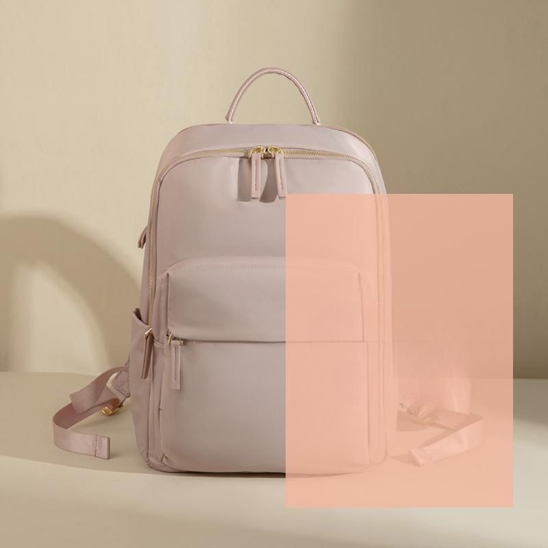 Leisure Commuter Computer Backpack Female Spring and Summer Simple Oxford Cloth Travel Backpack Large Capacity