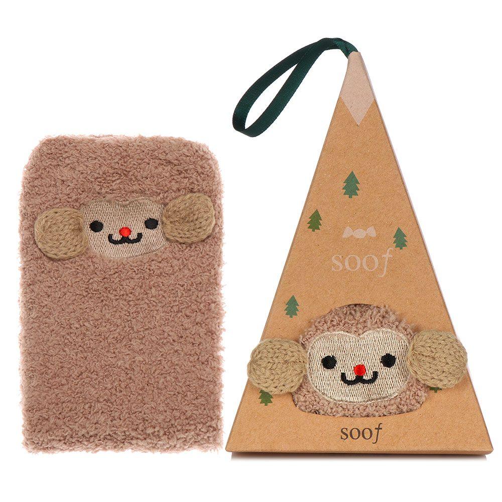 3D Fluffy Adult Winter Warm Gift Sox with Box Floor Stocking Christmas Socks Coral Feece Sock