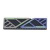 M.2 2280 SSD Heatsink All Aluminum Alloy M.2 SSD Cooler Heatsink Double Sided Heat Sink with