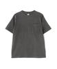 DAILY SHORTSLEEVE FADE WASH POCKET Short Sleeve Fade Wash Pocket Size T-SHIRT / Men's T-Shirt, XL, 410, Charcoal, 783-3934010