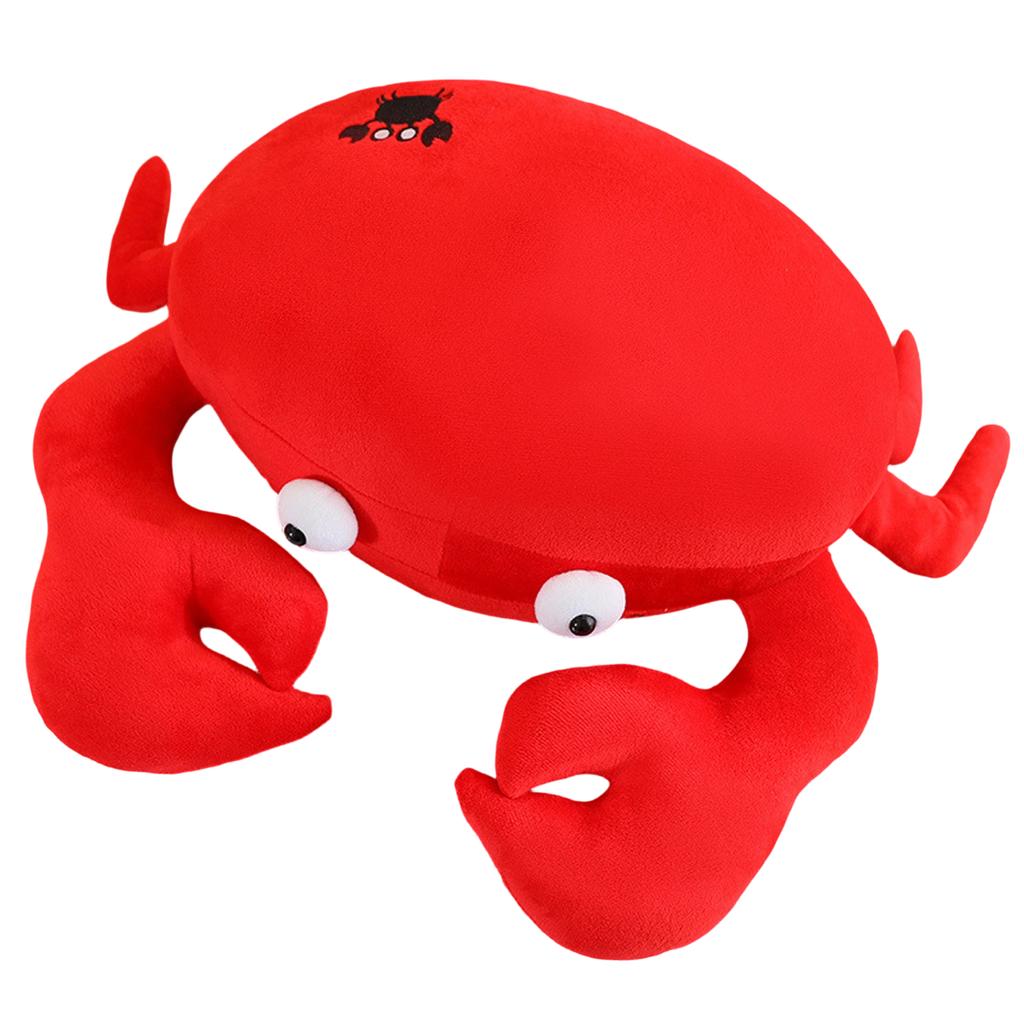 Realistic Crab Plush Pillow Toy, Crayfish Doll, Home Decor Cushion, And Comforting Stuffed Animal