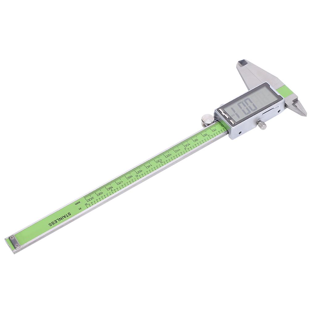 Digital Vernier Caliper Accurate Stainless Steel High Strength Electronic Ruler Gauge200mm