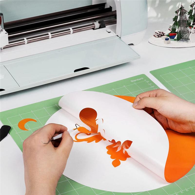 

A96I-Режущий коврик для Cricut Maker 3/Maker/Explore 3/Air 2/Air/One 12 шт. 12X12 дюймов Режущие коврики Запчасти Аксессуары Зеленый зелёный