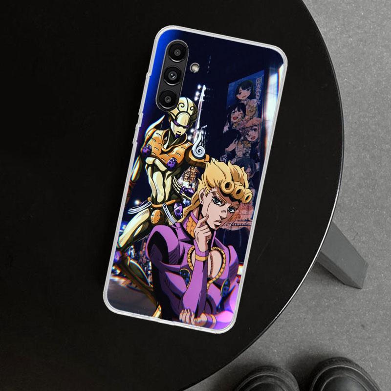 JoJo Adventure Giorno Giovanna Phone Case Cover for Samsung Galaxy A17 A16 A26 A36 A56 A57 A37 A15 A25 A35 A55 A14 A24 A34 A54 A