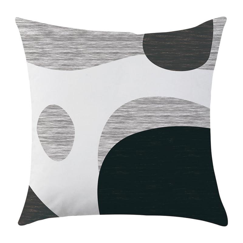 Home Decor Modern Geometric Pattern Digital Print Pillow Covers Pattern Cushion Cover Suitable For Sofa Bedroom Car Pillow Cover