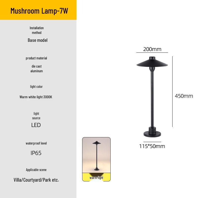 Solar Waterproof Garden Lights - Ground Inserted, Outdoor Courtyard Atmosphere, 24V/220V