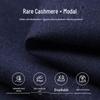 Goldlion Men's Warm Cashmere Blend Long Sleeve Business Casual Shirt